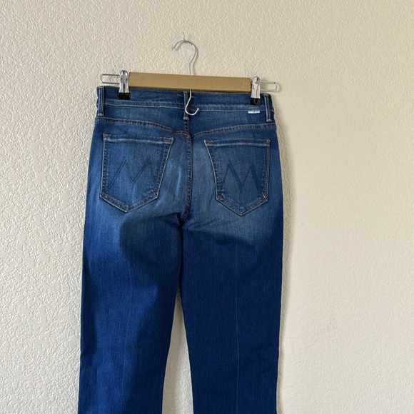 MOTHER "Pixie Runway" Straight Leg Jeans Size 27 - Picture 6 of 15